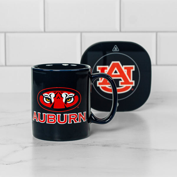 Auburn Tigers 12oz Mug Warmer Set