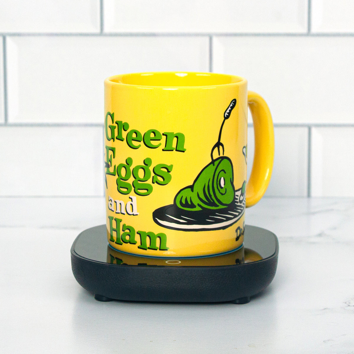 Dr. Seuss Green Eggs and Ham 12oz Mug with Warmer