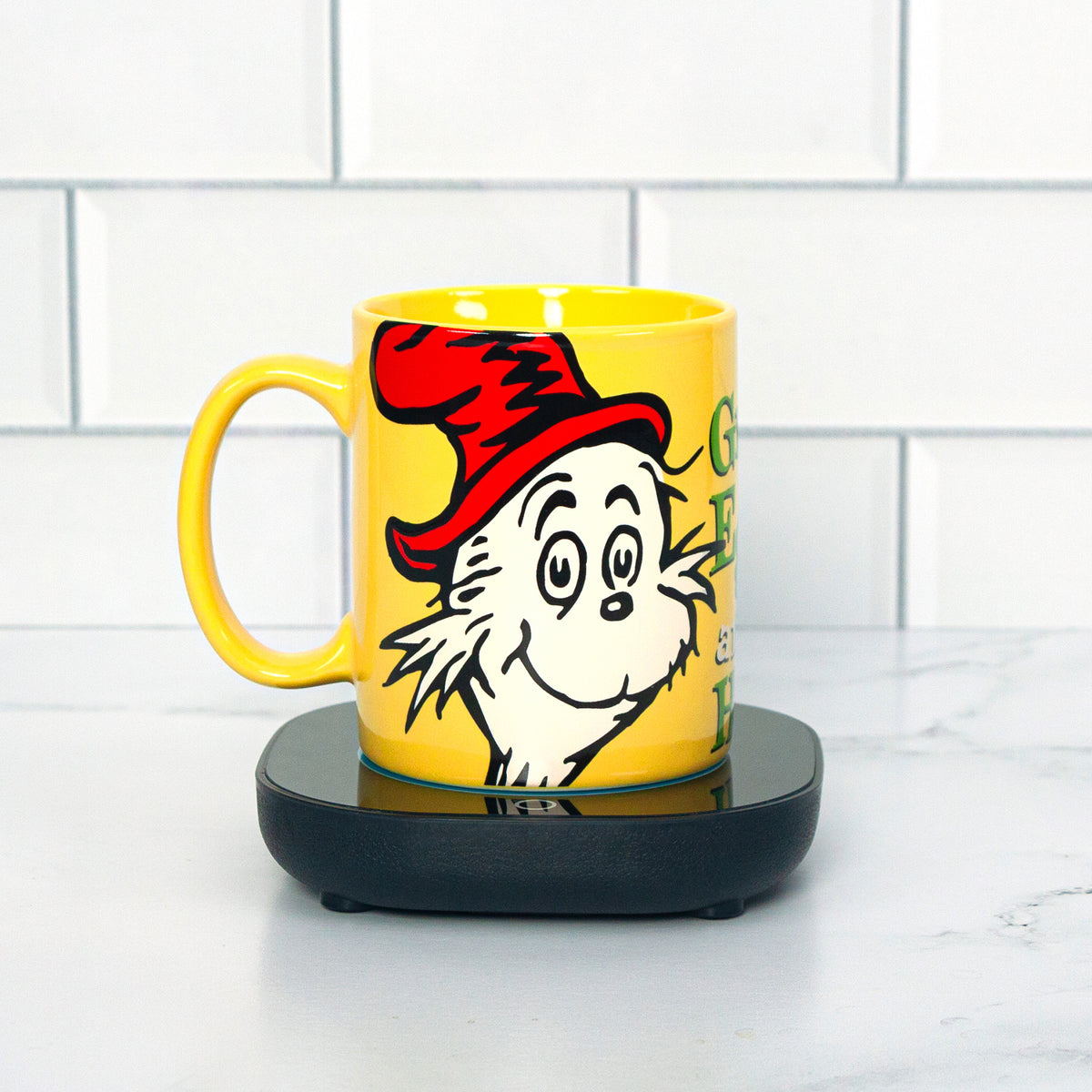 Dr. Seuss Green Eggs and Ham 12oz Mug with Warmer