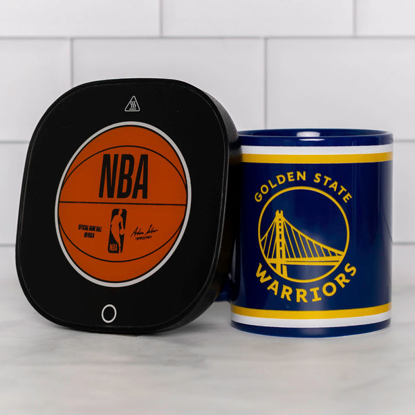 NBA Golden State Warriors Logo Mug Warmer Set Uncanny Brands