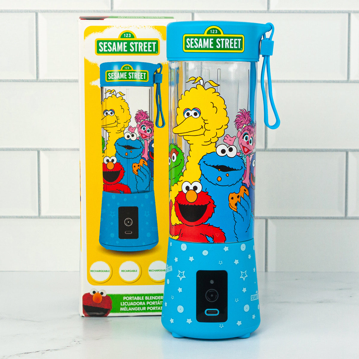 Sesame Street USB-Rechargeable Portable Blender