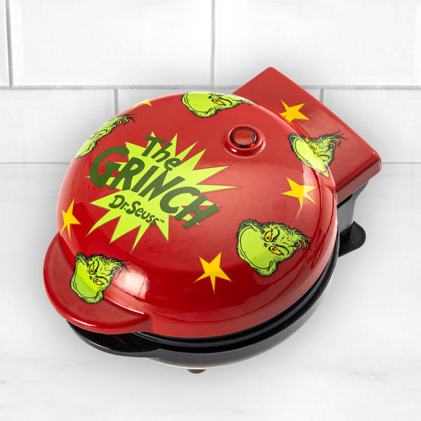 Dr. Seuss Grinch Mini Waffle Maker - Uncanny Brands