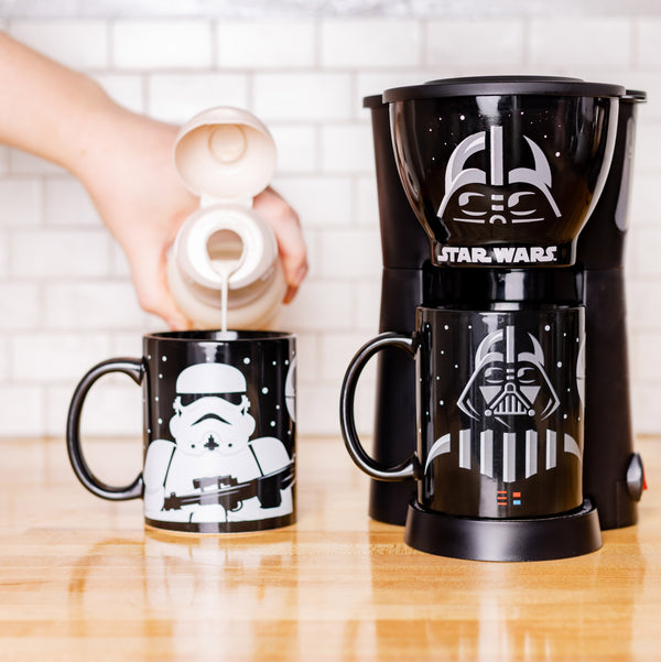 Star Wars Darth Vader/Stormtrooper Single Cup Coffee Maker w/ 2 Mugs -  20235902
