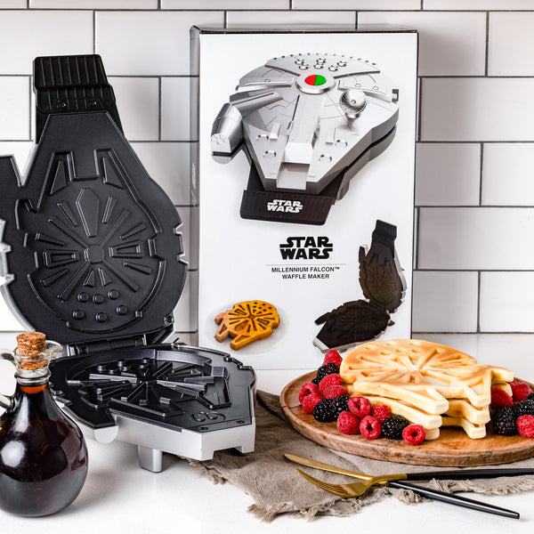 Deluxe Millennium Falcon Waffle Maker - Uncanny Brands