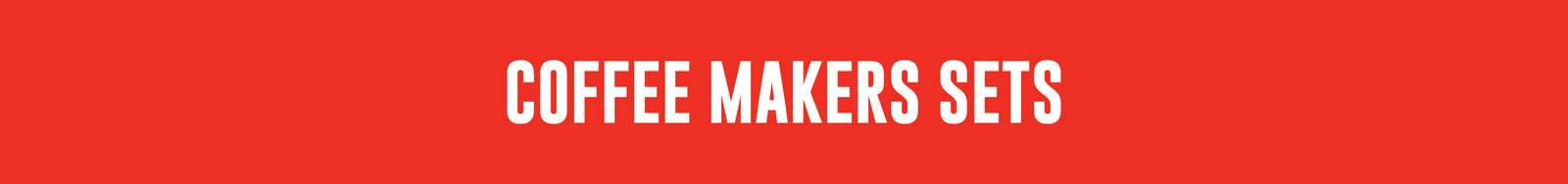 Coffee Maker Sets