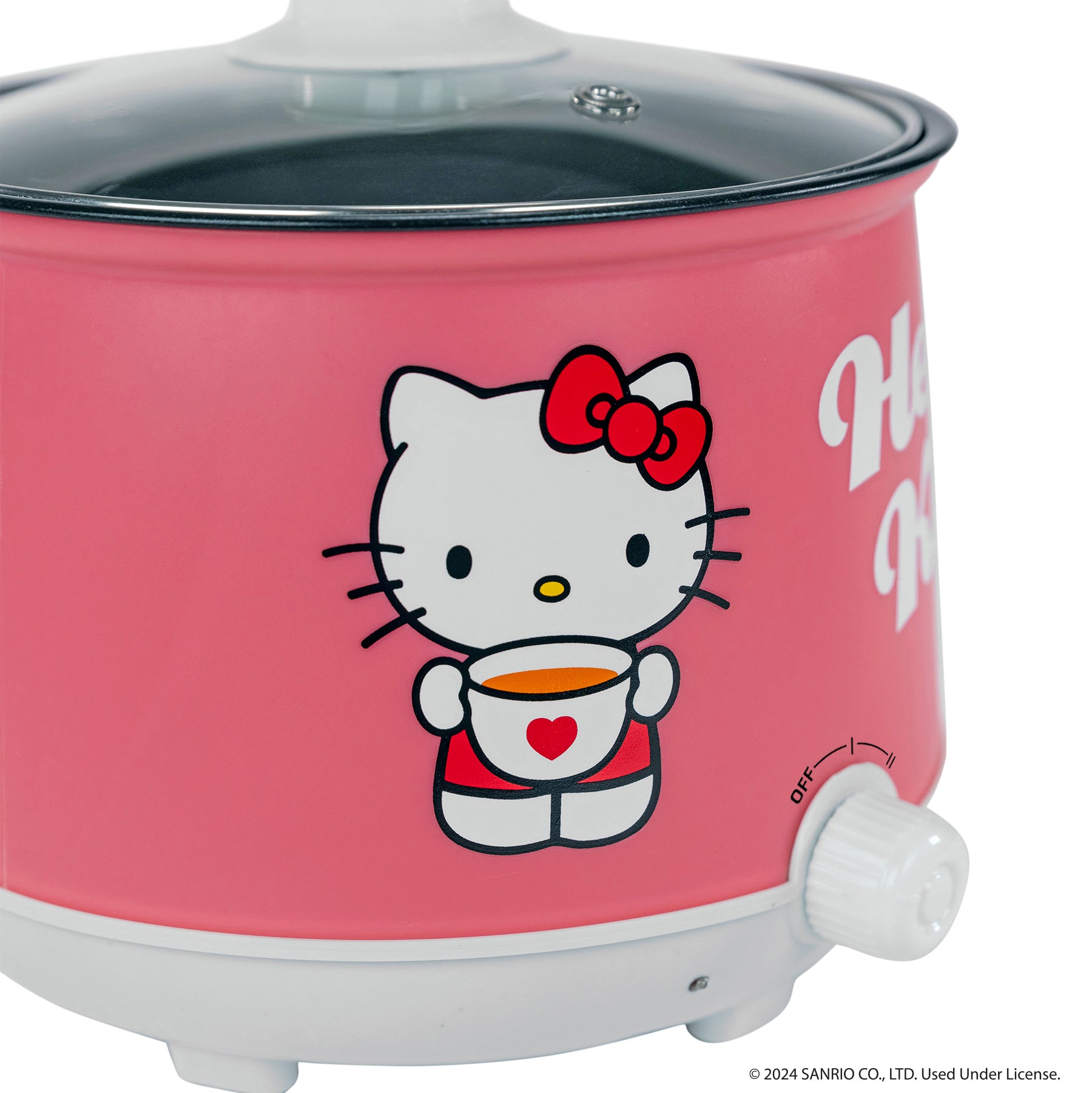 Hello Kitty Hot Pot with Ramen Bowls Uncanny Brands