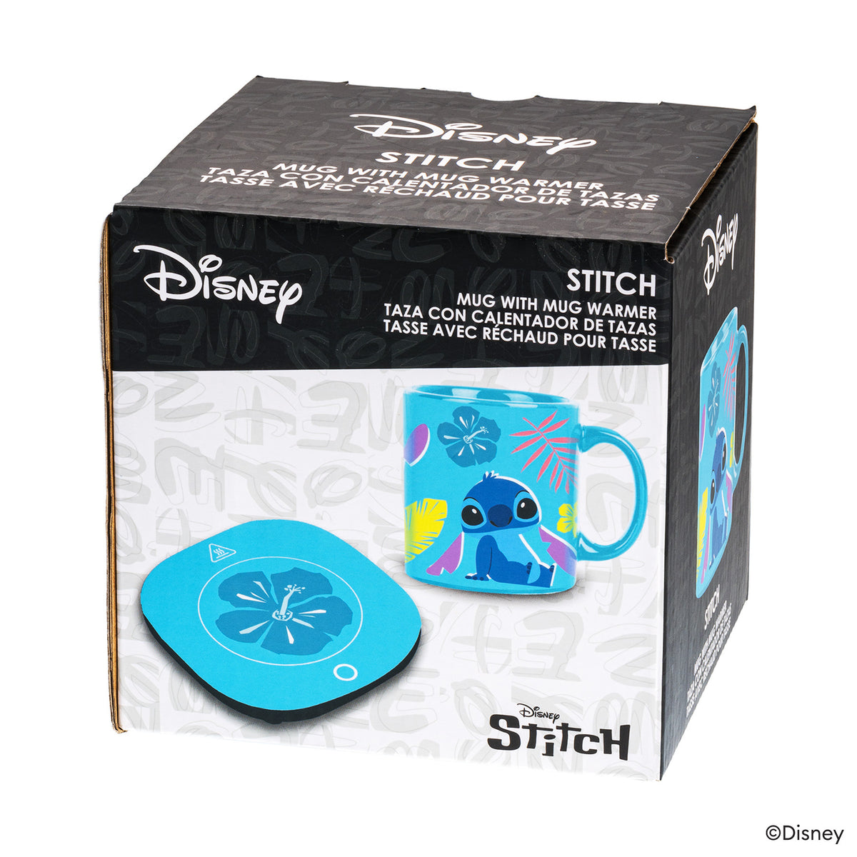 Disney Stitch 12oz Mug with Warmer
