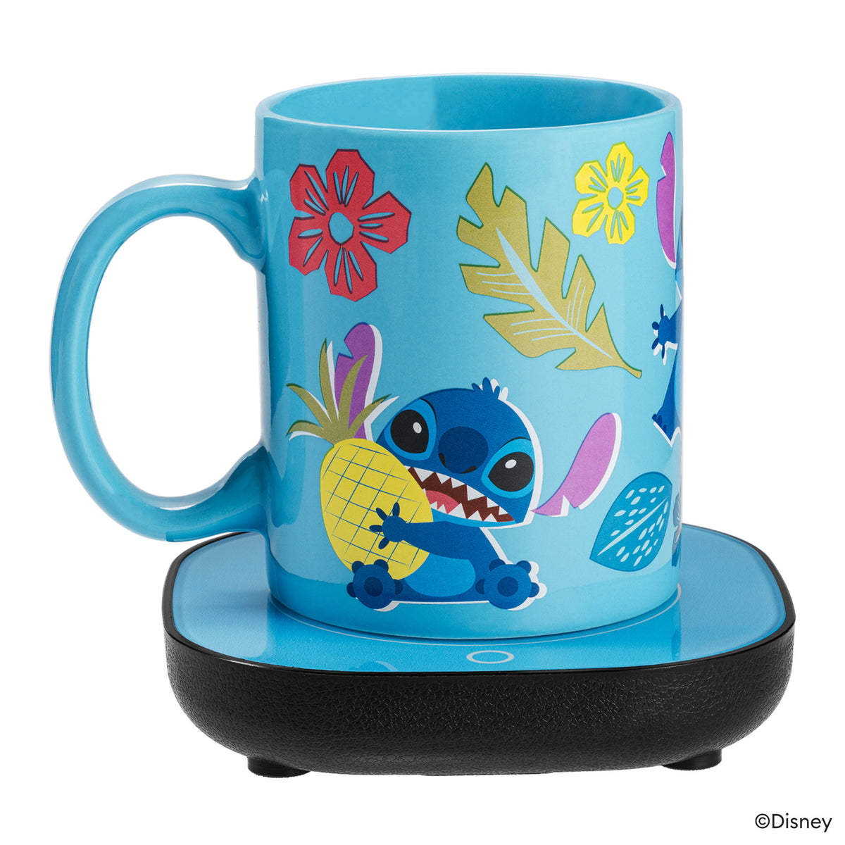 Disney Stitch 12oz Mug with Warmer