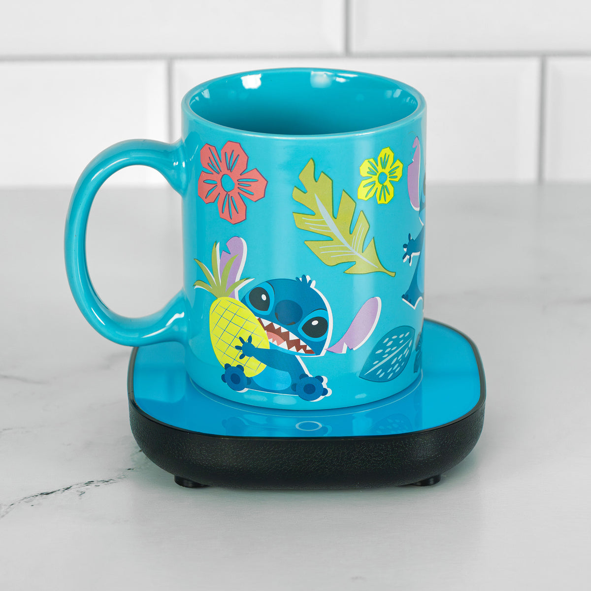 Disney Stitch 12oz Mug with Warmer