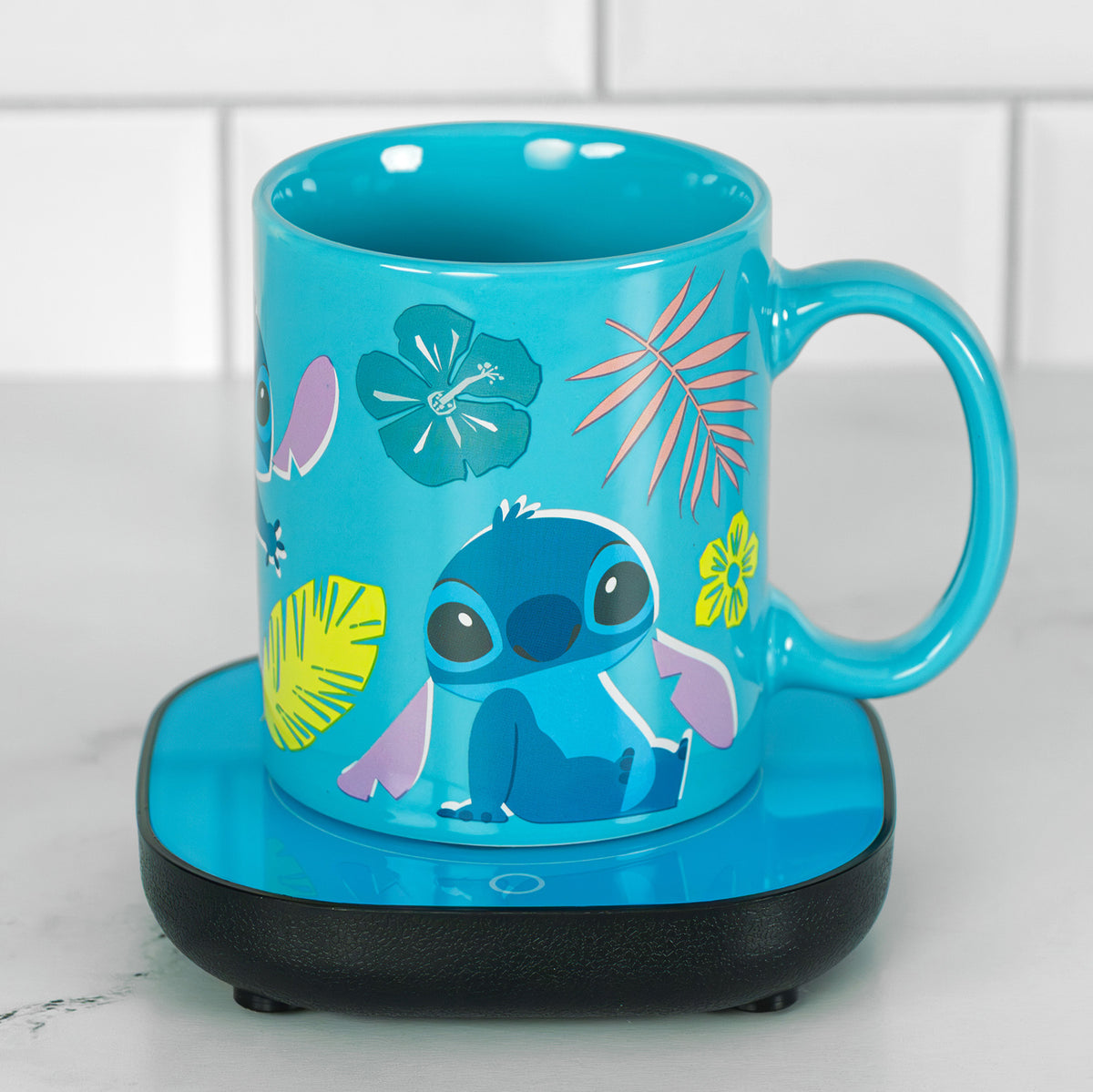 Disney Stitch 12oz Mug with Warmer