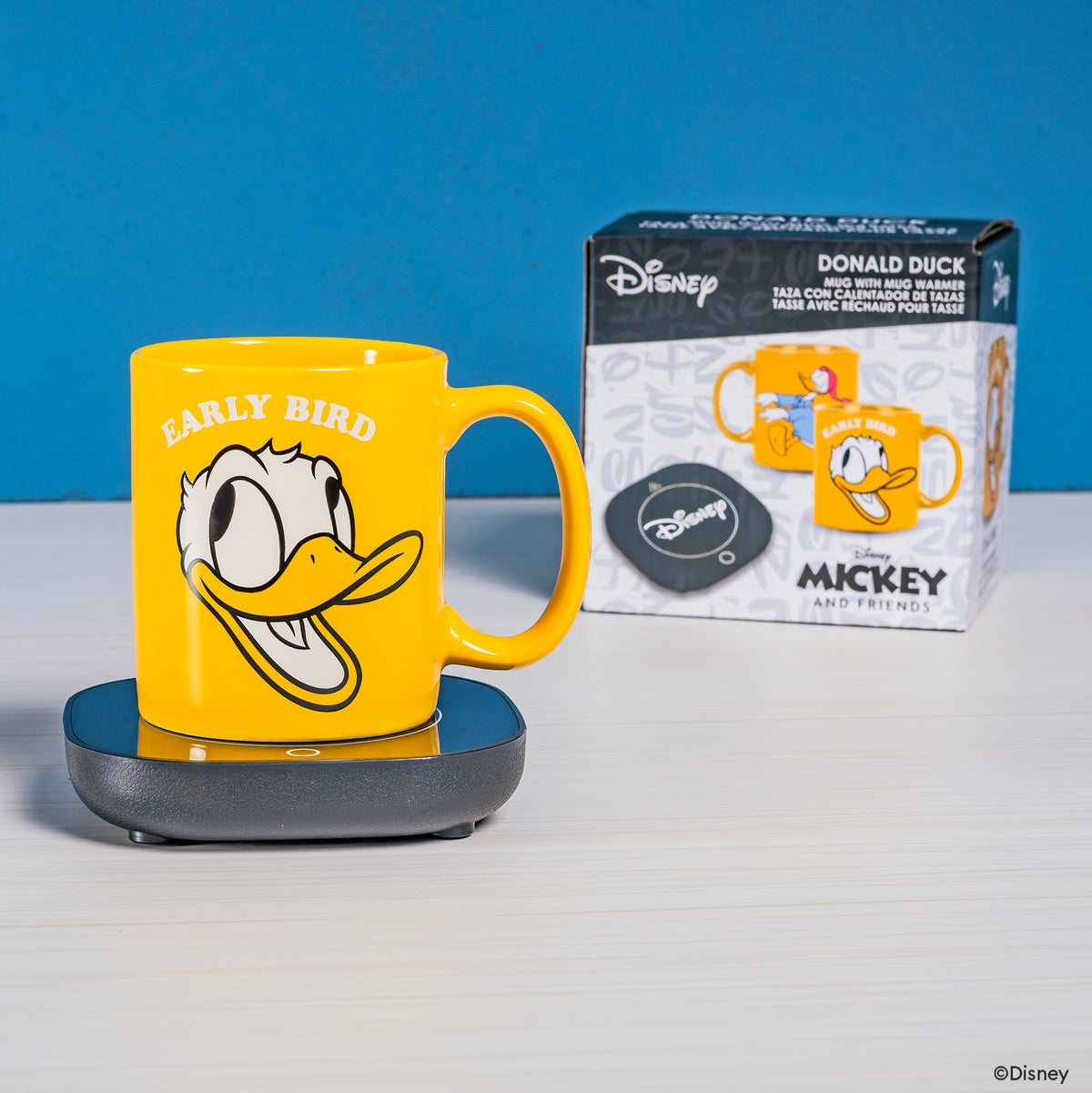 Disney Donald Duck 12oz Mug Warmer Set