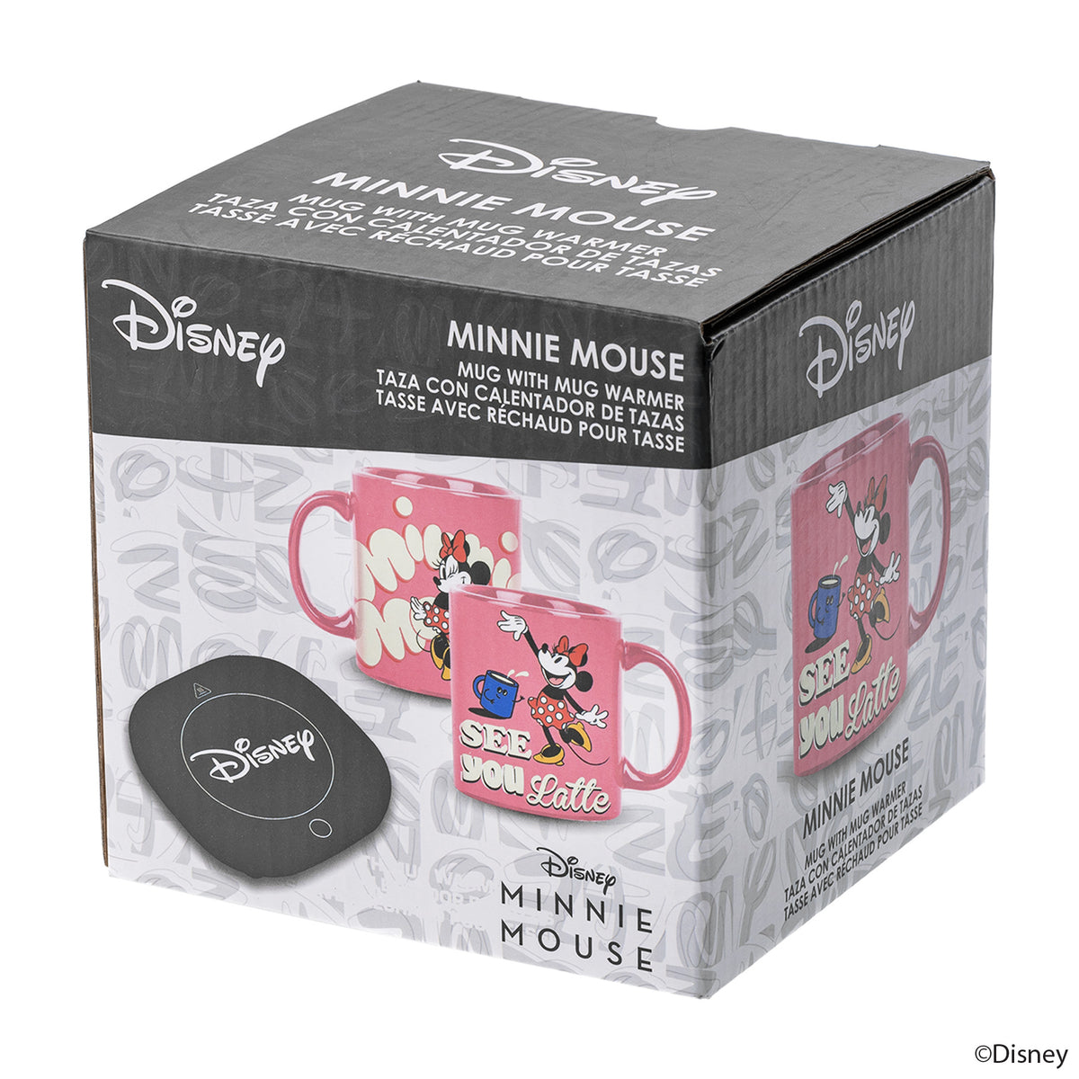 Disney Minnie Mouse 12oz Mug Warmer Set