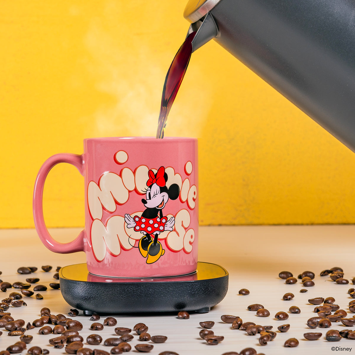 Disney Minnie Mouse 12oz Mug Warmer Set