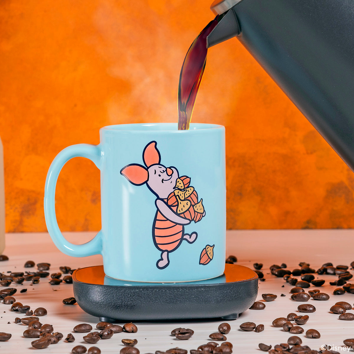 Disney Piglet 12oz Mug Warmer Set