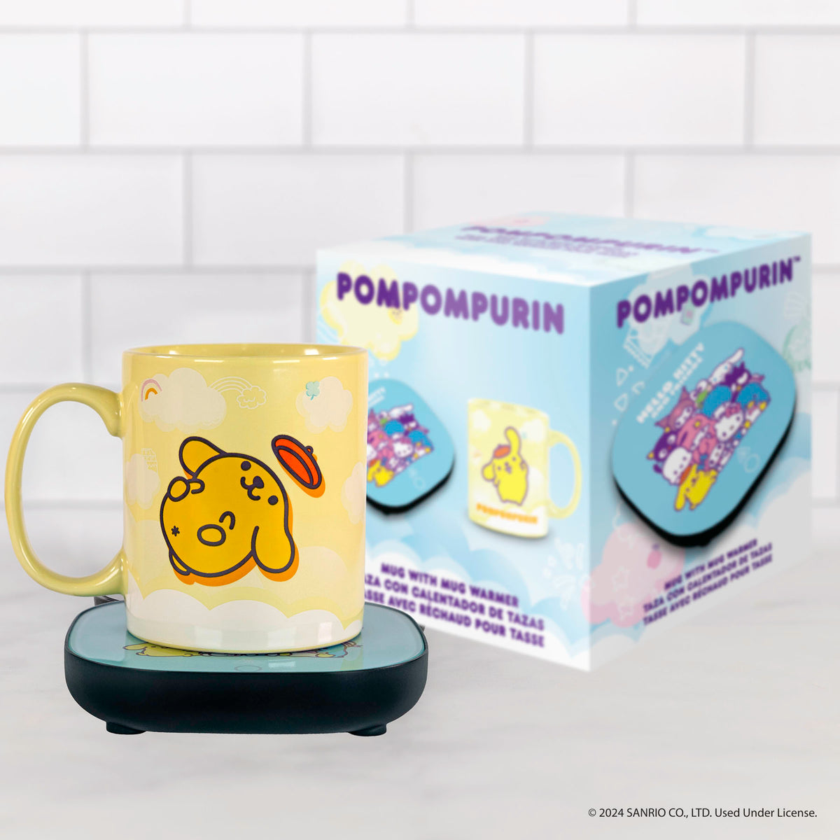 Hello Kitty and Friends Pompompurin 12oz Mug Warmer with Mug