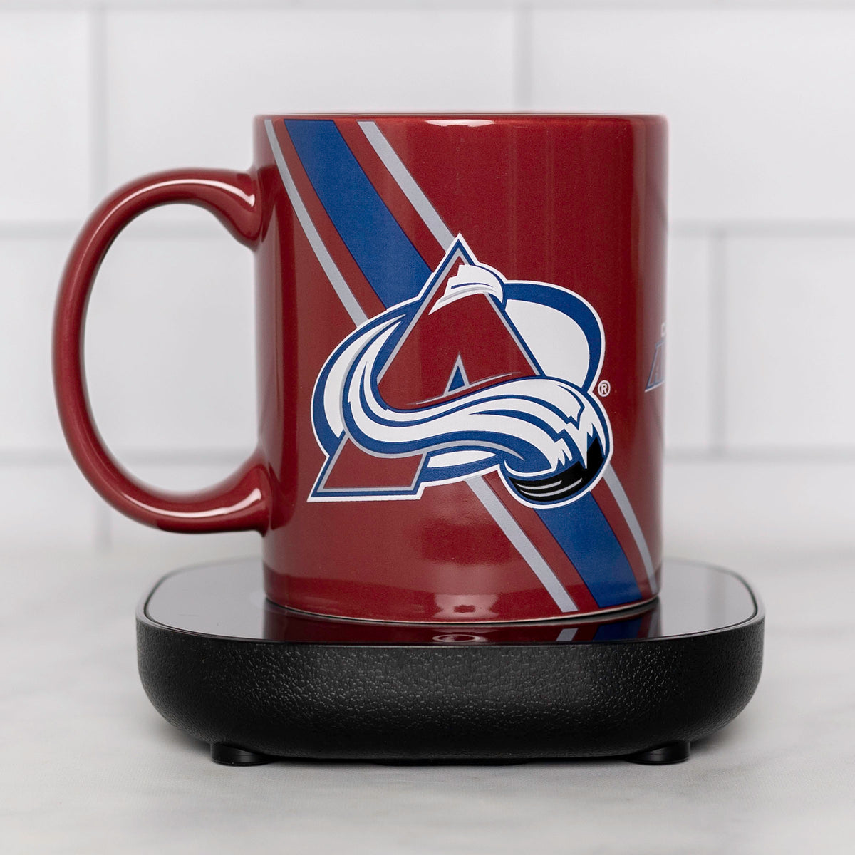 NHL Colorado Avalanche Logo 12oz Mug Warmer Set