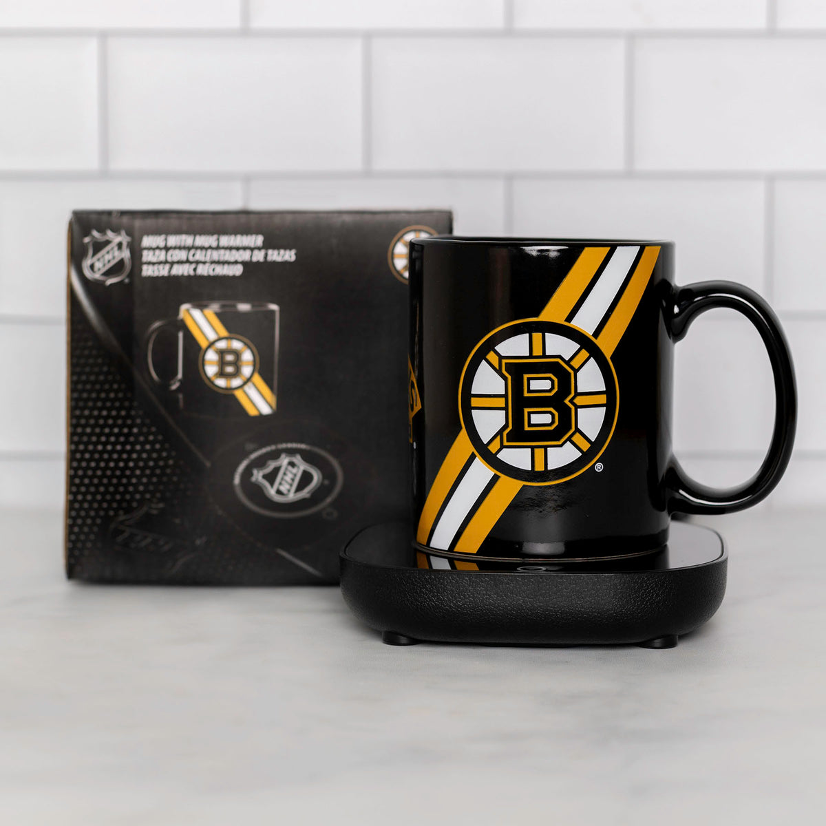 Bruins Centennial Mug Warmer Set | Boston ProShop