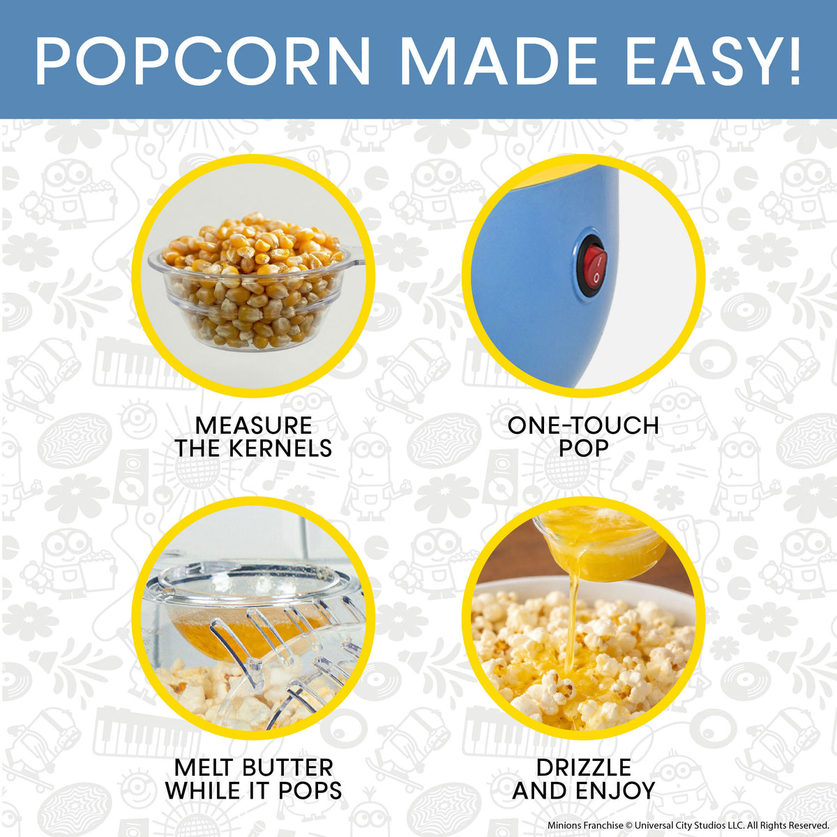 Minions Popcorn Maker