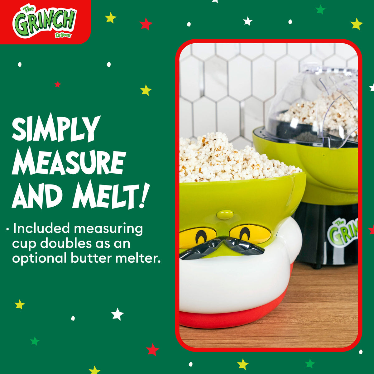 Dr. Seuss The Grinch Popcorn Maker