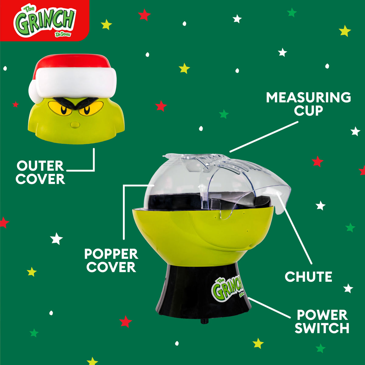 Dr. Seuss The Grinch Popcorn Maker