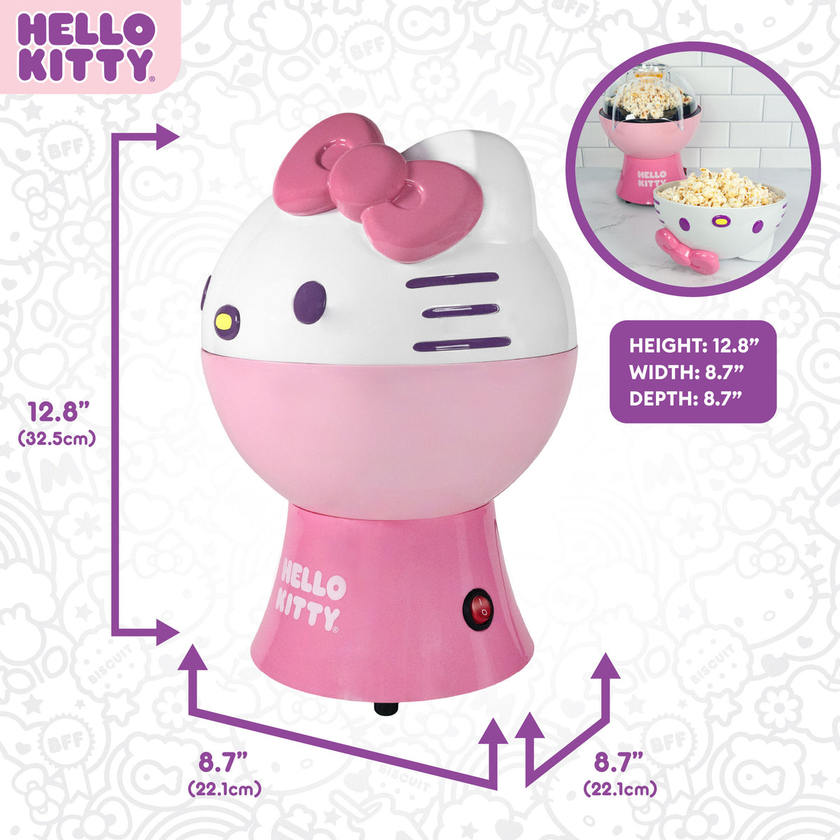 Hello Kitty Popcorn Maker