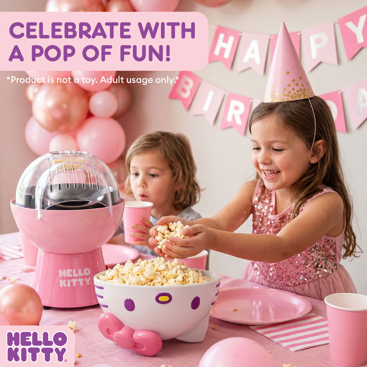 Hello Kitty Popcorn Maker