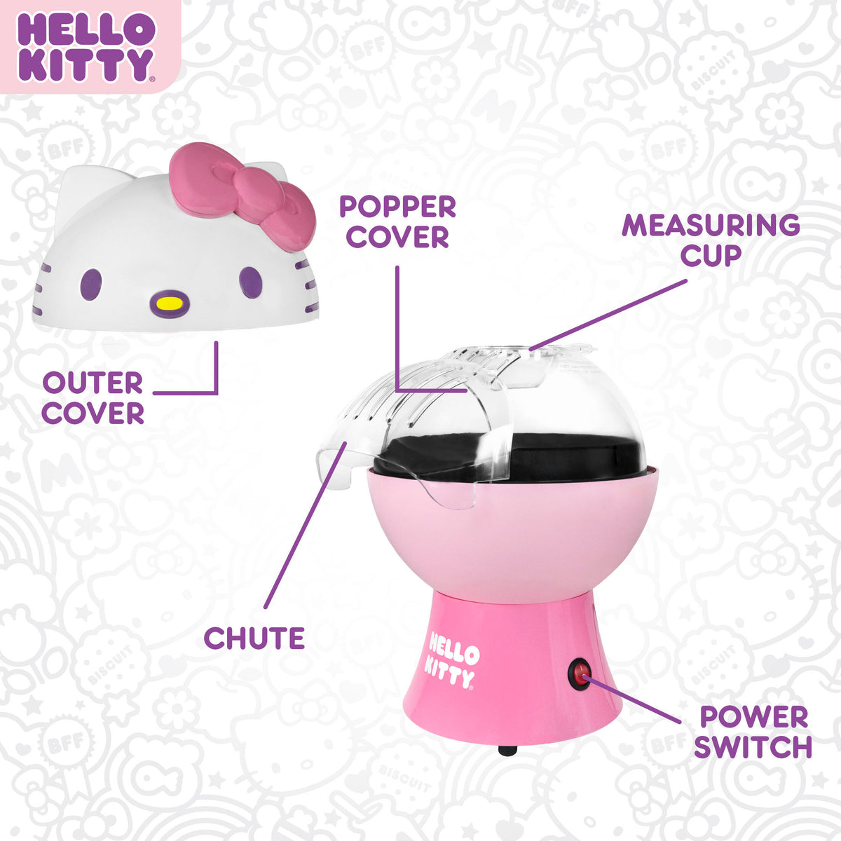 Hello Kitty Popcorn Maker