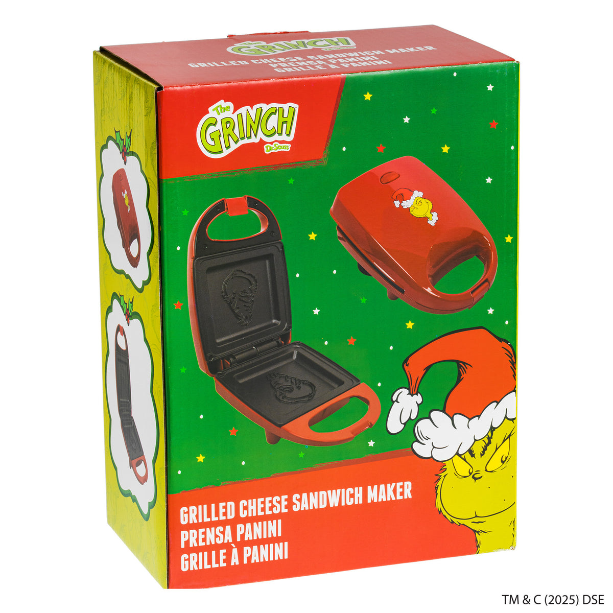 Dr. Seuss The Grinch Single Sandwich Maker
