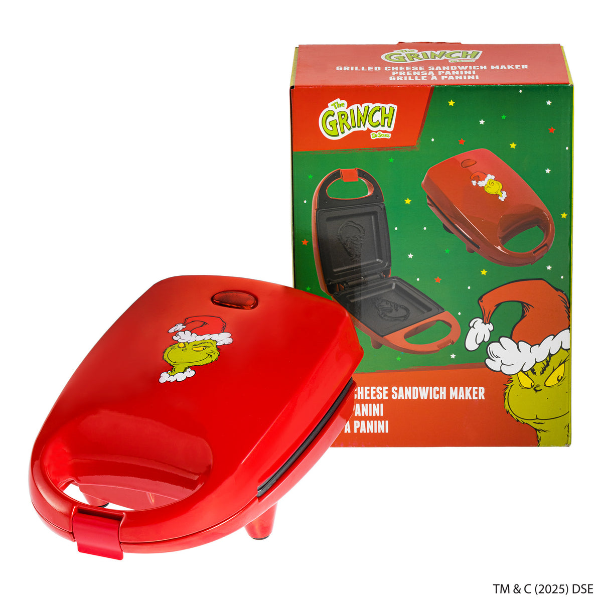 Dr. Seuss The Grinch Single Sandwich Maker