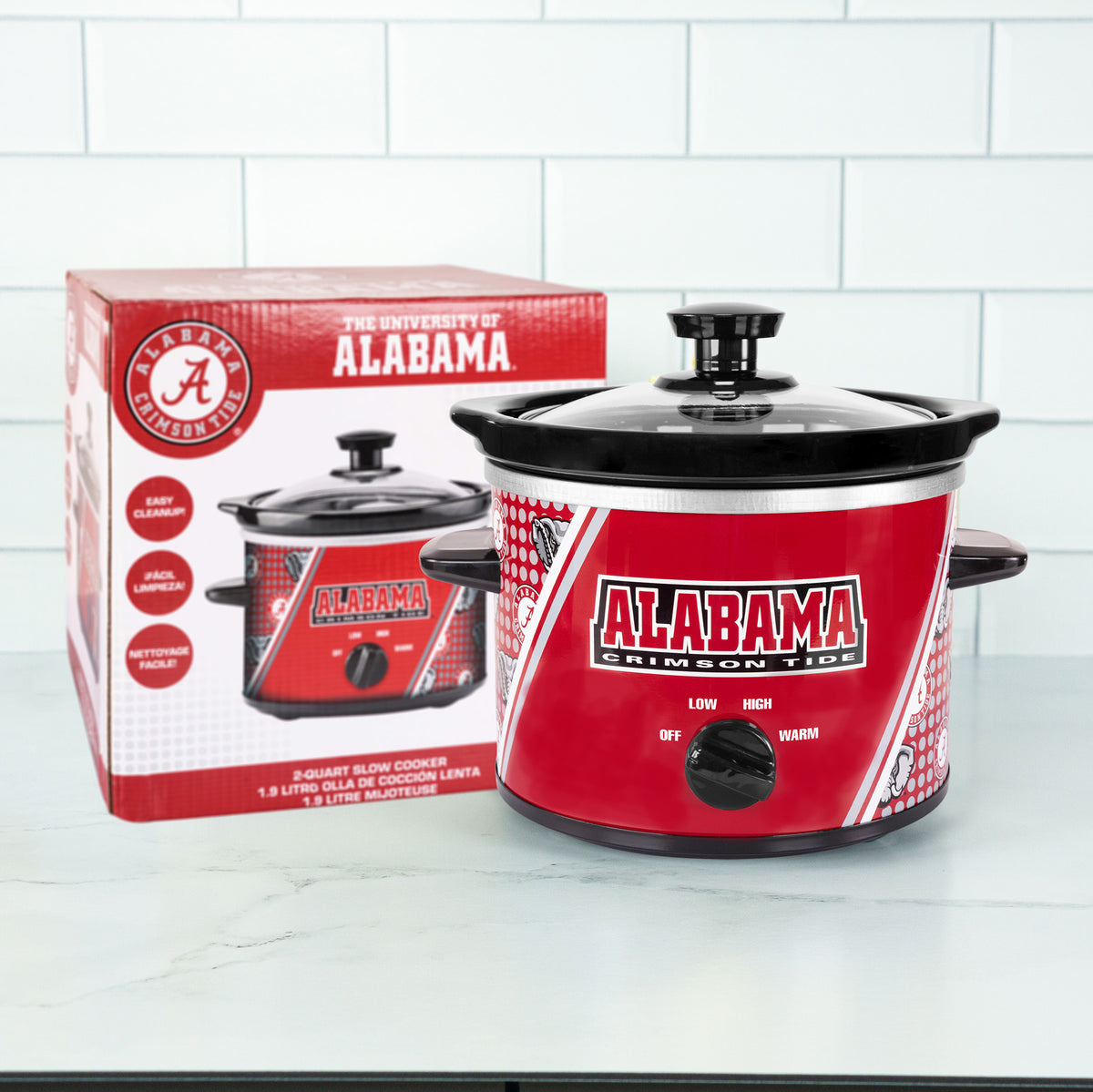 Alabama Crimson Tide 2-Qt Slow Cooker