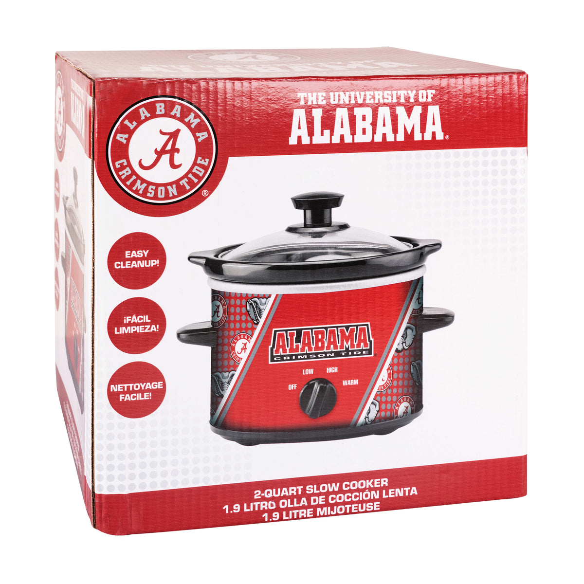 Alabama Crimson Tide 2-Qt Slow Cooker