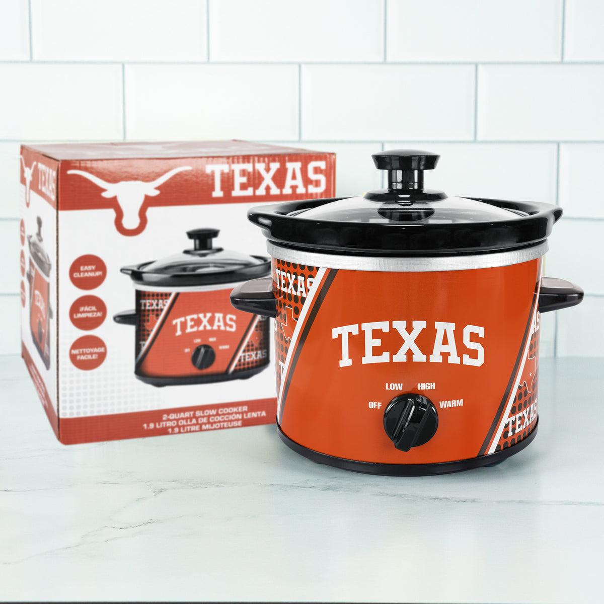 Texas Longhorns 2-Qt Slow Cooker