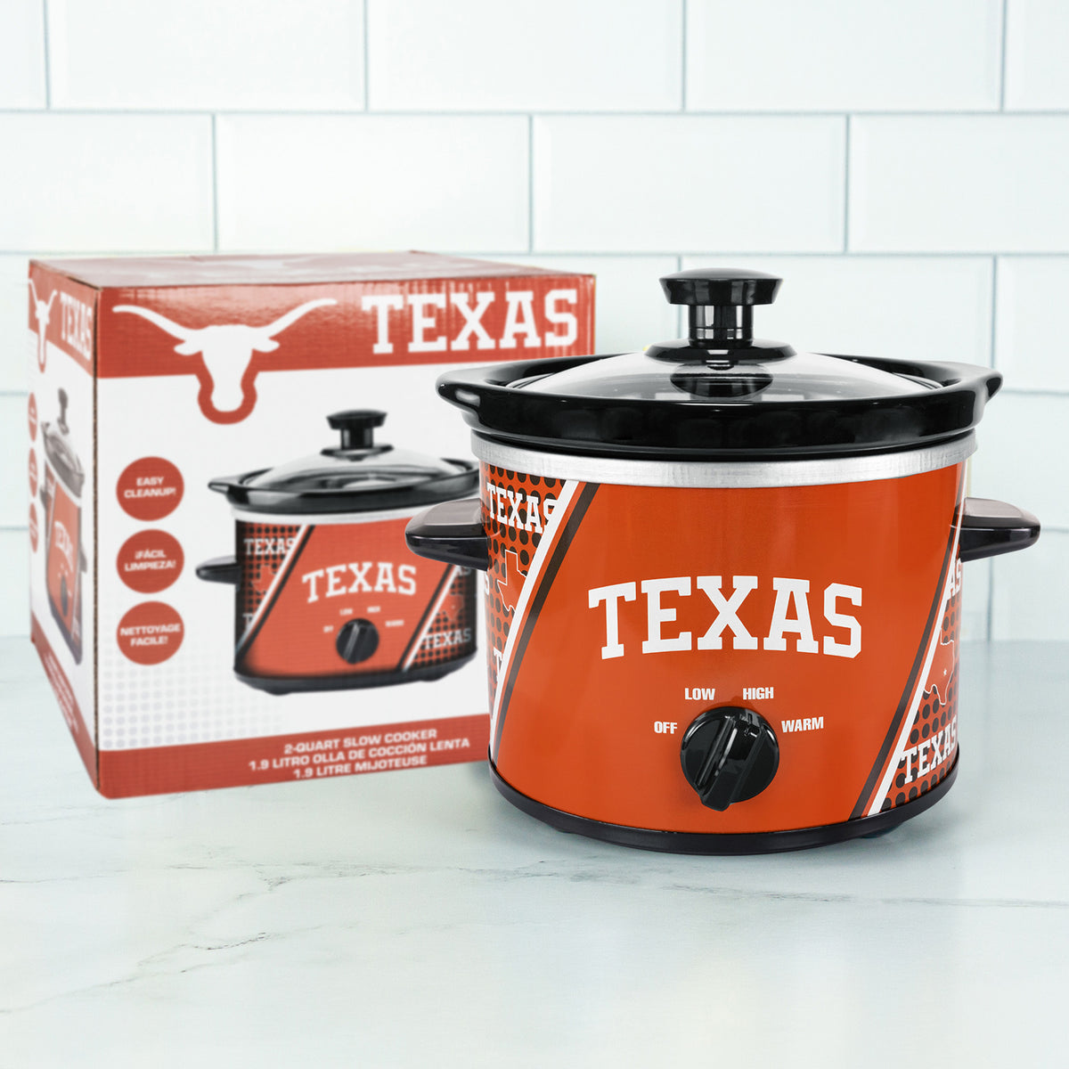 Texas Longhorns 2-Qt Slow Cooker