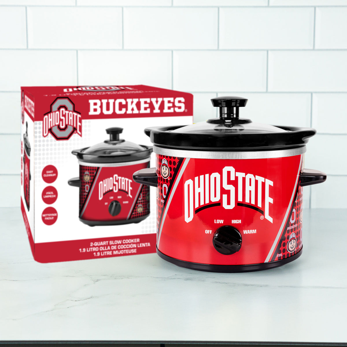 Ohio State Buckeyes 2-Qt Slow Cooker