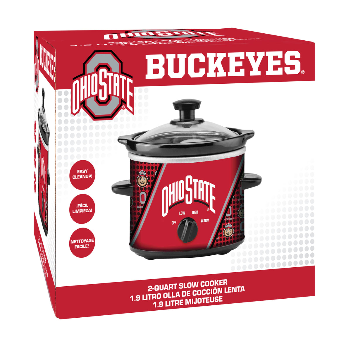 Ohio State Buckeyes 2-Qt Slow Cooker