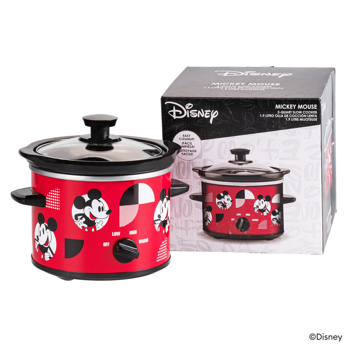 Disney Mickey Mouse 2-Qt Slow Cooker