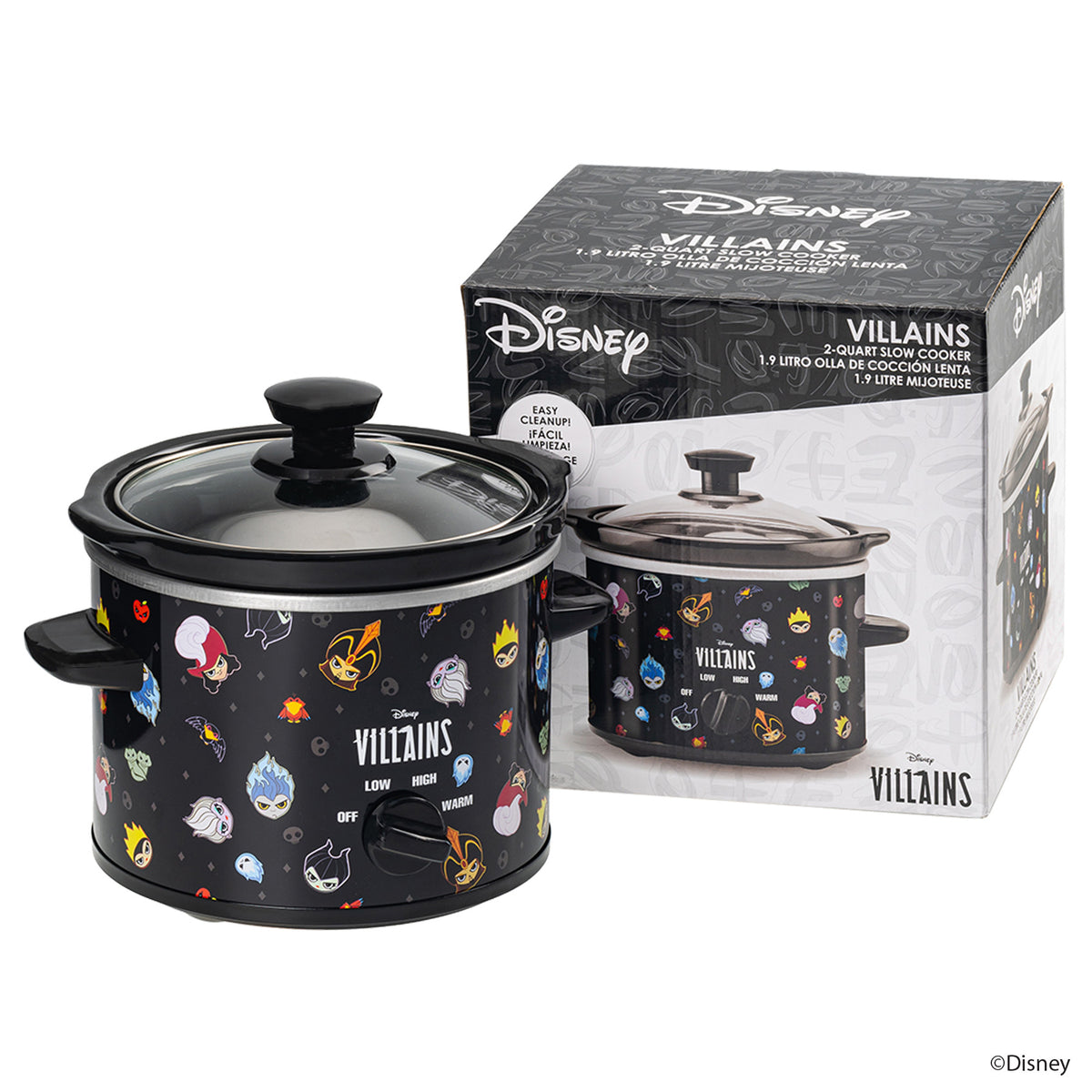 Disney Villains 2-Qt Slow Cooker