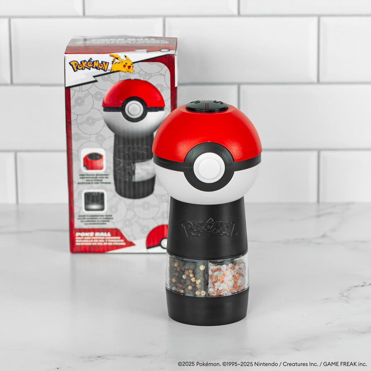 Pokémon Poké Ball Salt and Pepper Grinder
