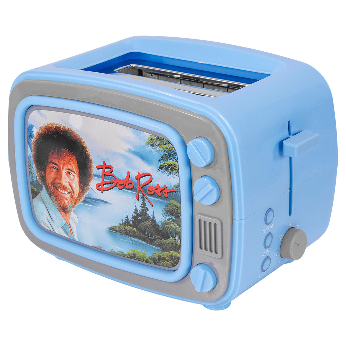 Bob Ross Retro Light Up TV Toaster