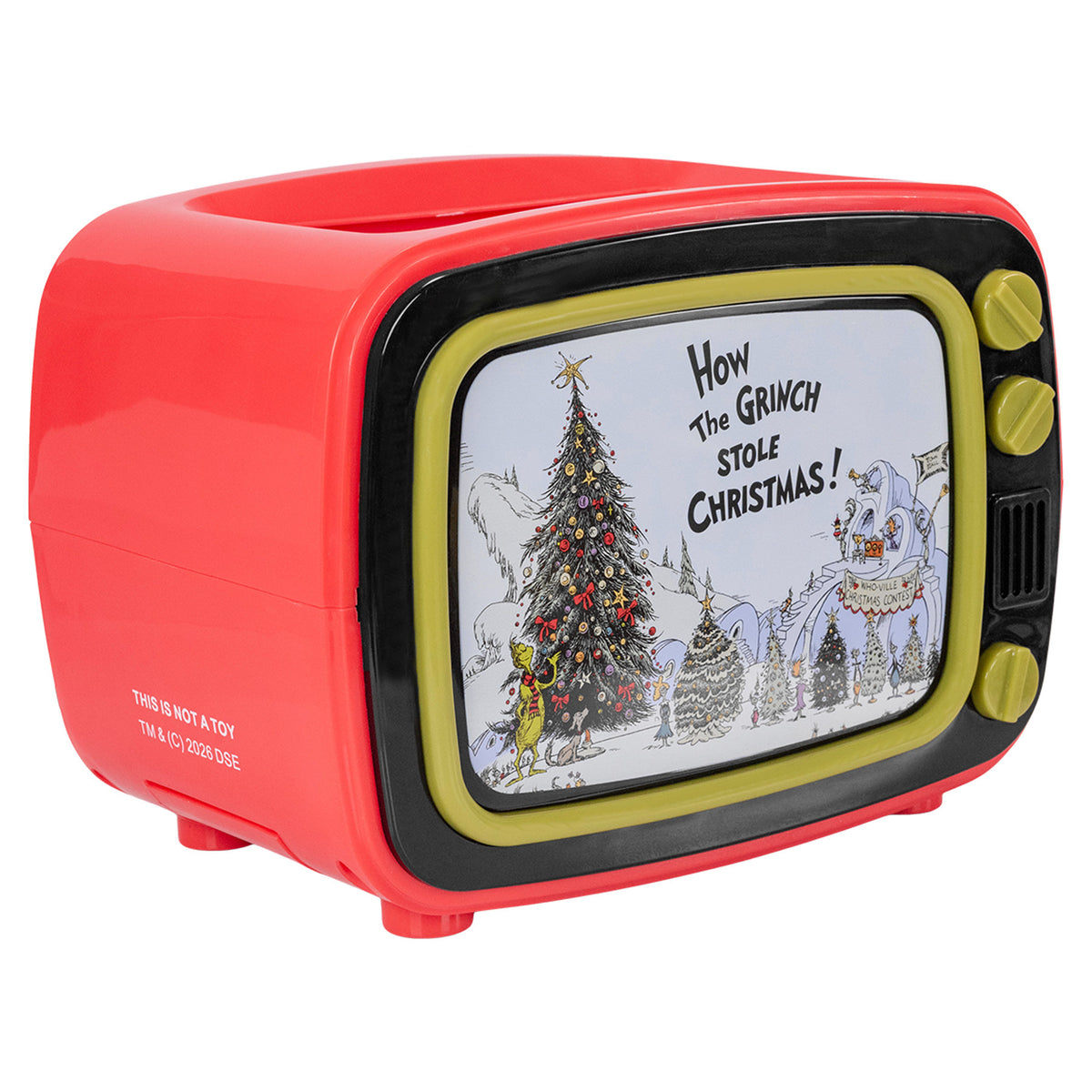 Dr. Seuss How the Grinch Retro Light Up TV Toaster