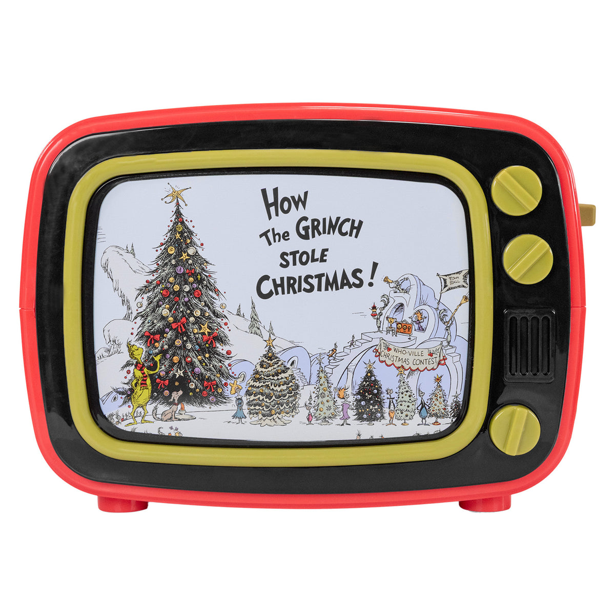Dr. Seuss How the Grinch Retro Light Up TV Toaster