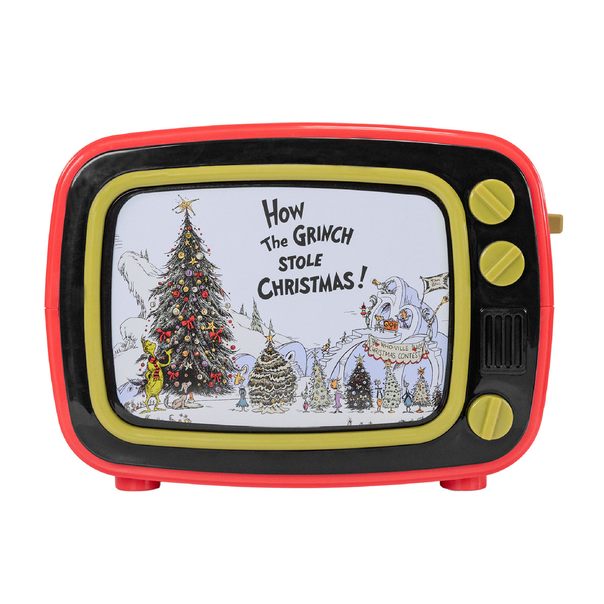 Dr. Seuss How the Grinch Retro Light Up TV Toaster
