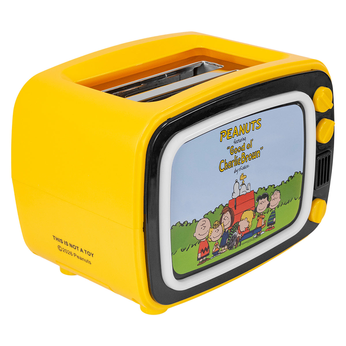 Peanuts Retro Light Up TV Toaster