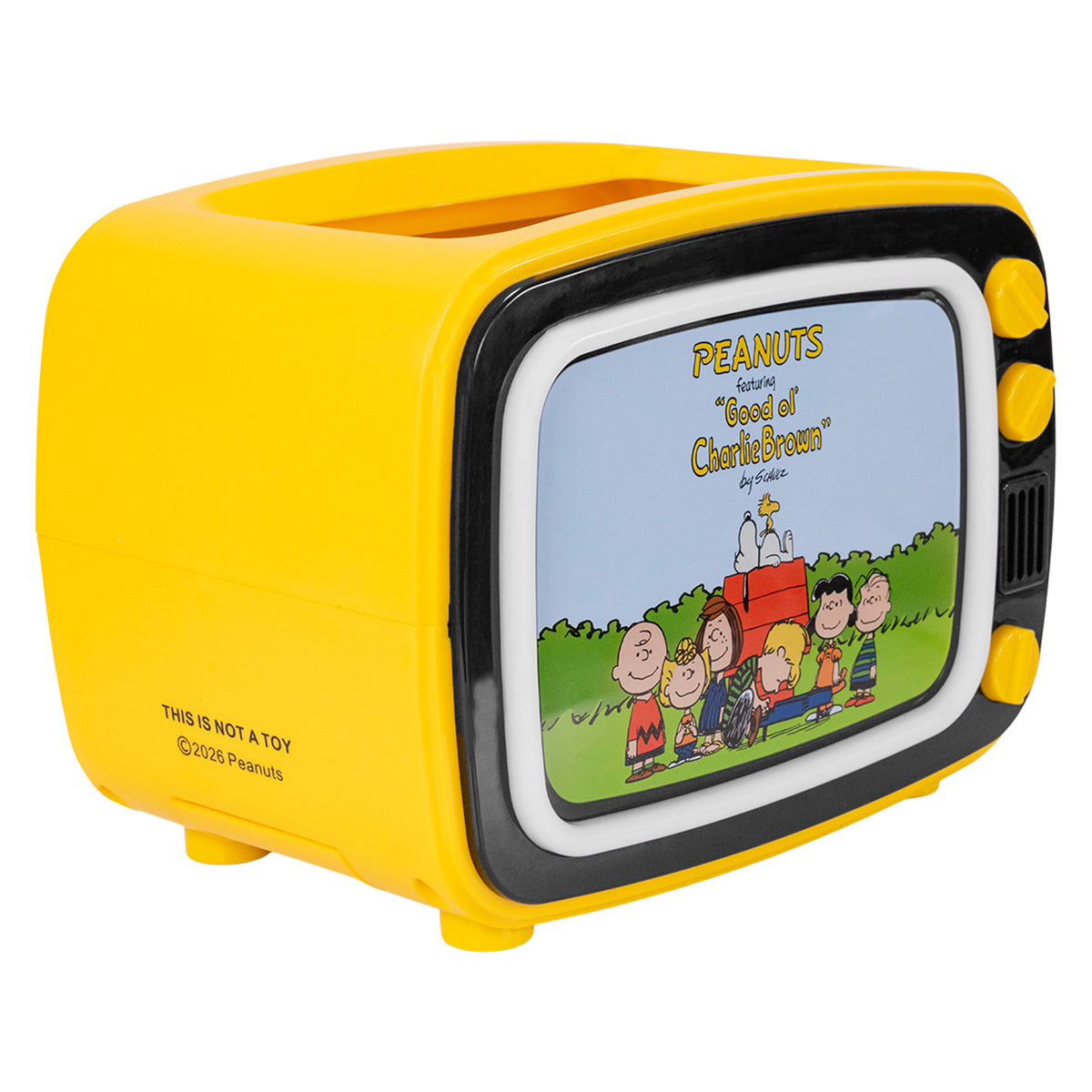Peanuts Retro Light Up TV Toaster