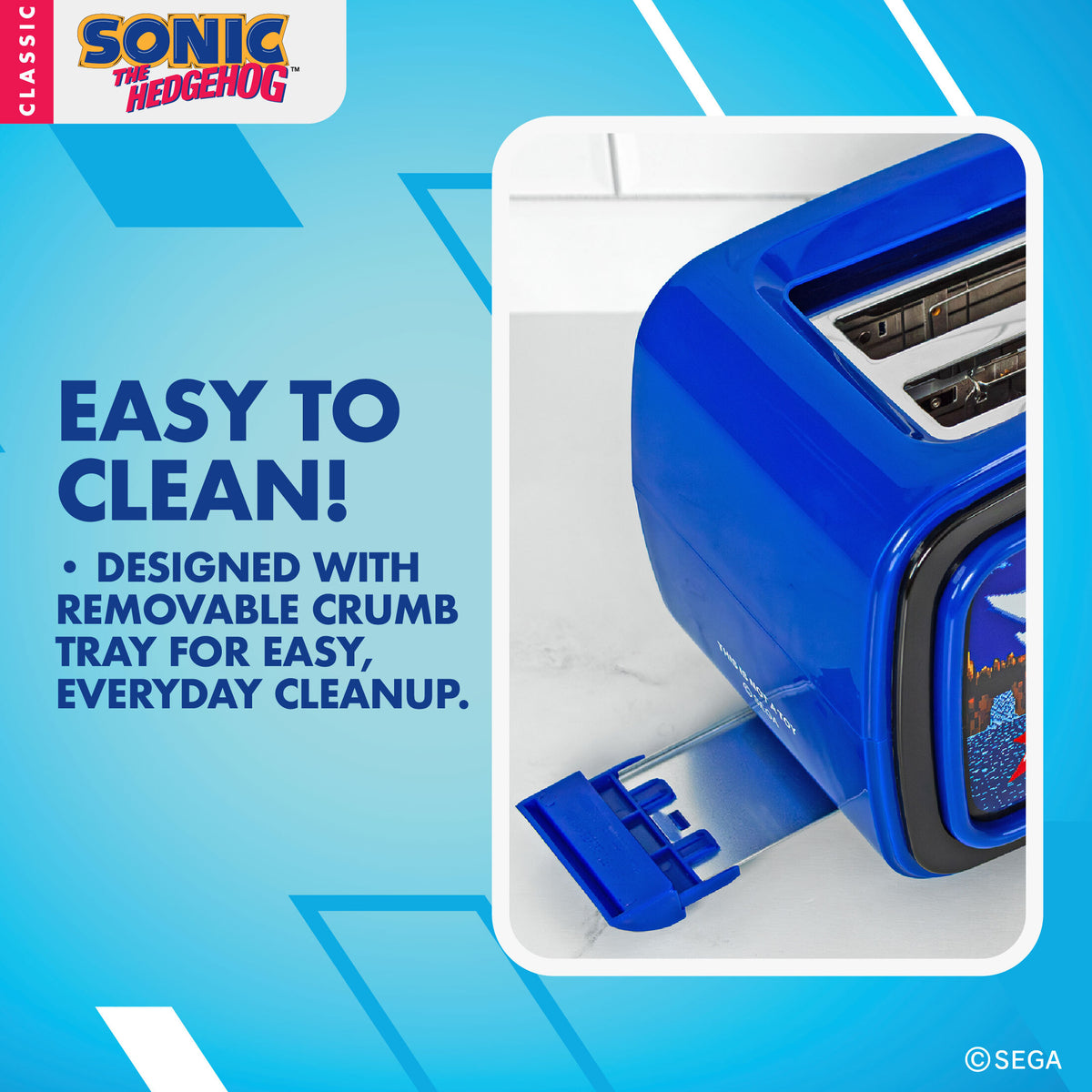 Sonic the Hedgehog Retro Light Up TV Toaster