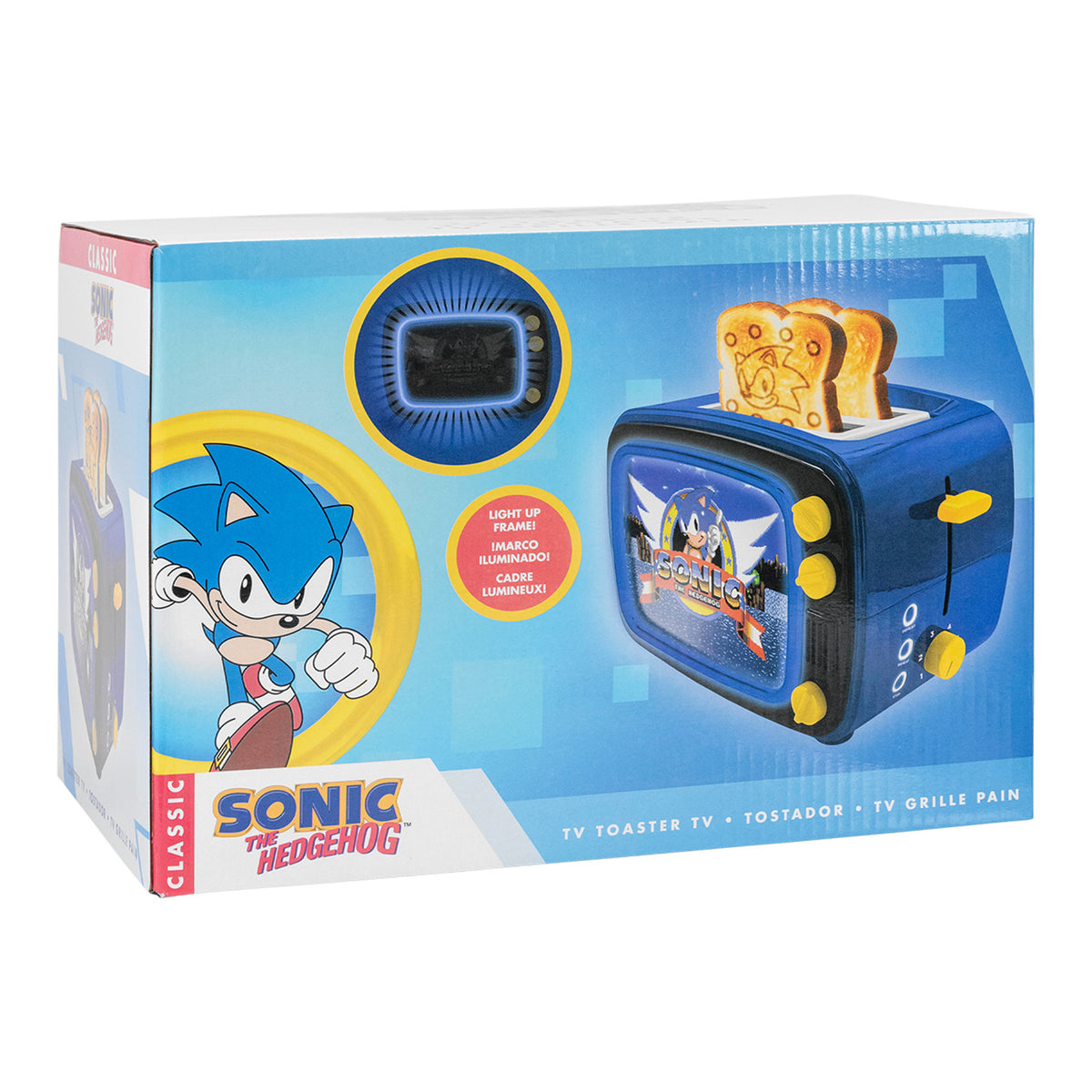 Sonic the Hedgehog Retro Light Up TV Toaster