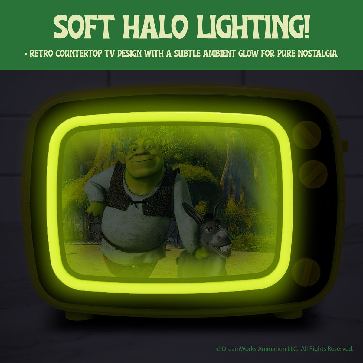 Shrek Retro Light Up TV Toaster