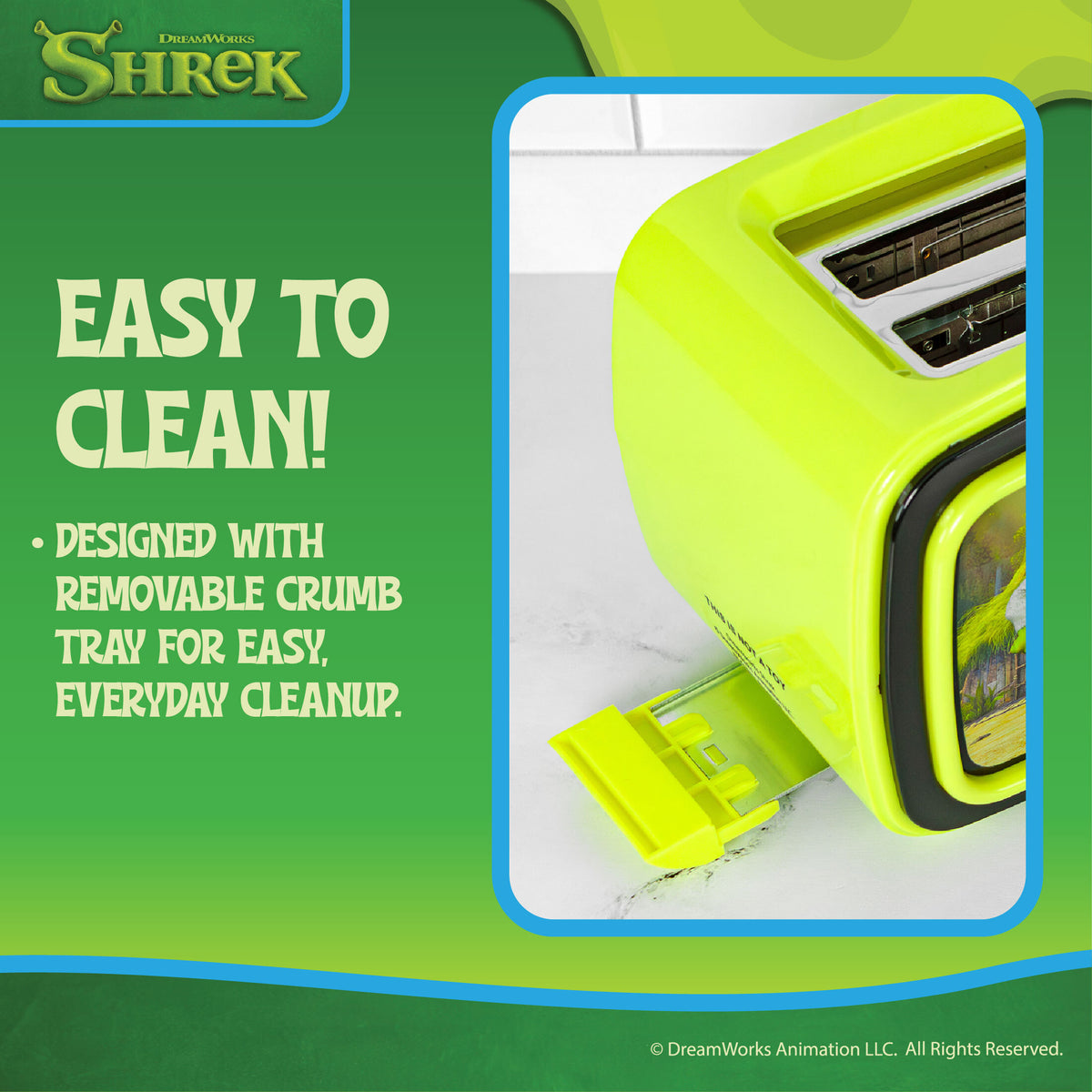 Shrek Retro Light Up TV Toaster