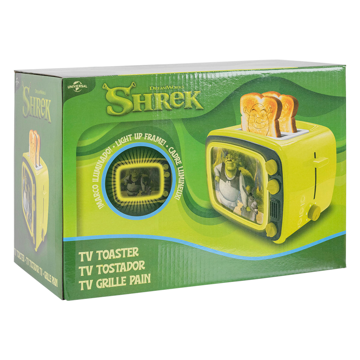 Shrek Retro Light Up TV Toaster