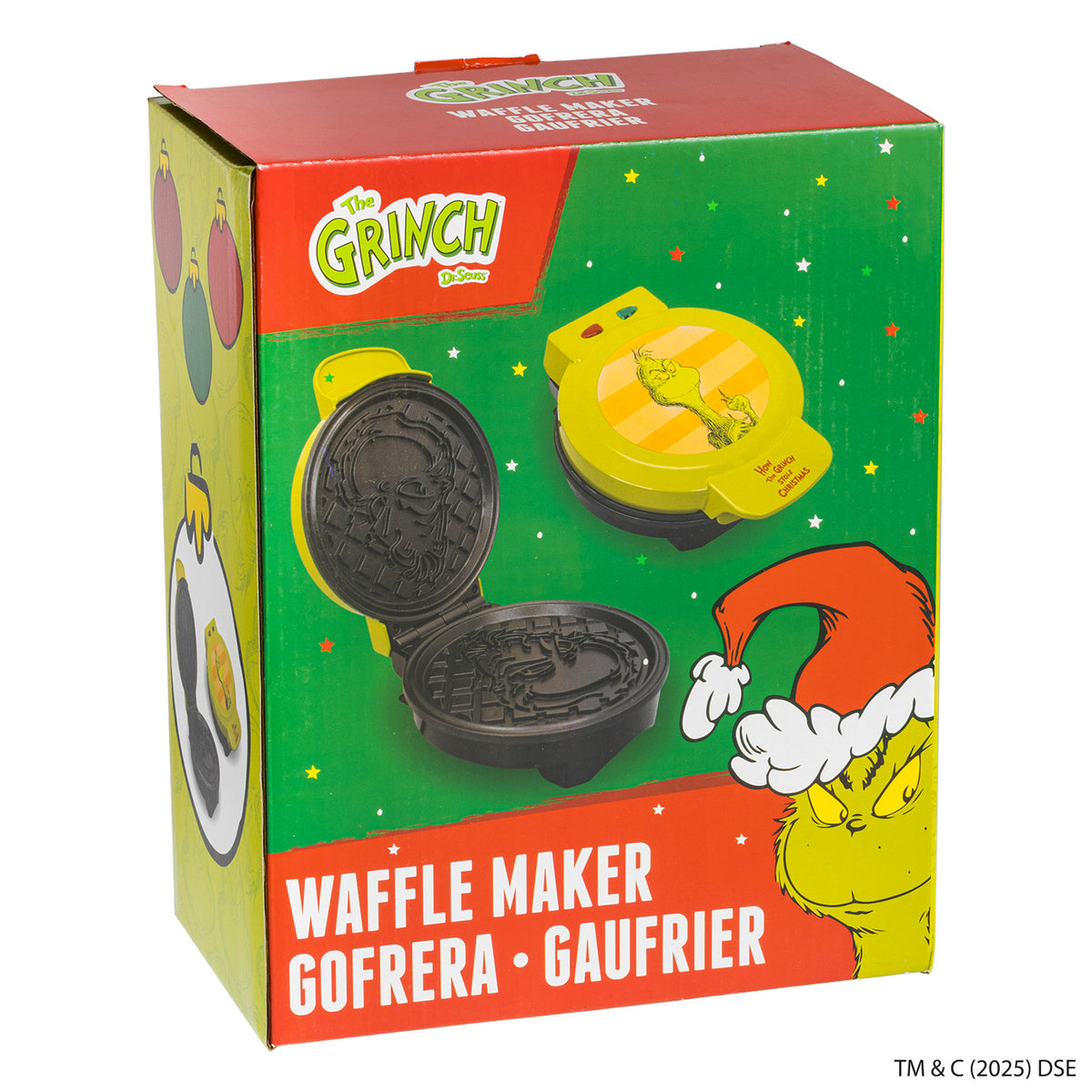 Dr. Seuss The Grinch Waffle Maker